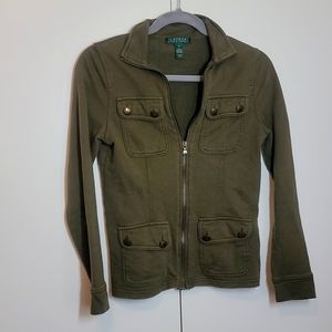 Lauren Ralph Lauren Army Green sz xs Jacket
